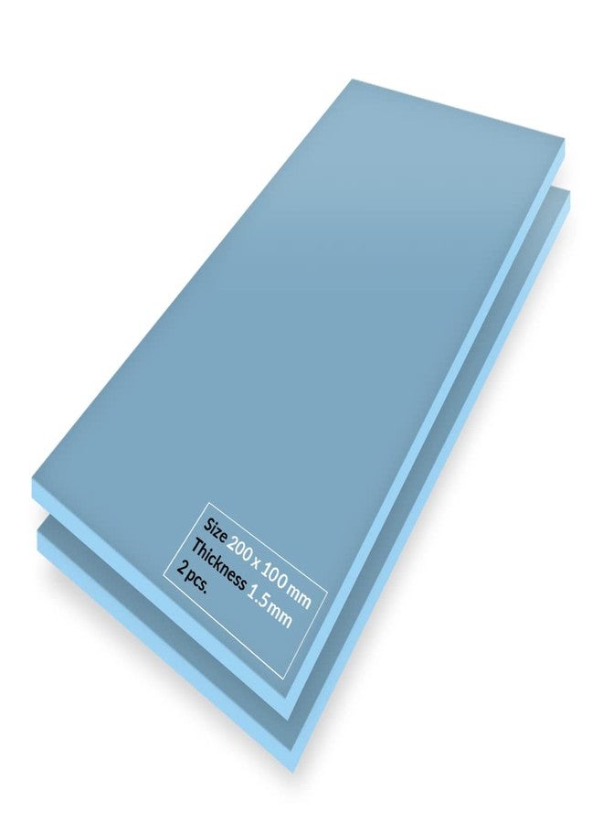 ARCTIC TP-3: Premium Performance Thermal Pad, 200 x 100 x 1.5 mm (Stackable to 2.0 mm Without Performance Loss), 2 Pieces - High Performance, Particularly Soft, Ideal Gap Filler, Bridging Gaps - Image 1